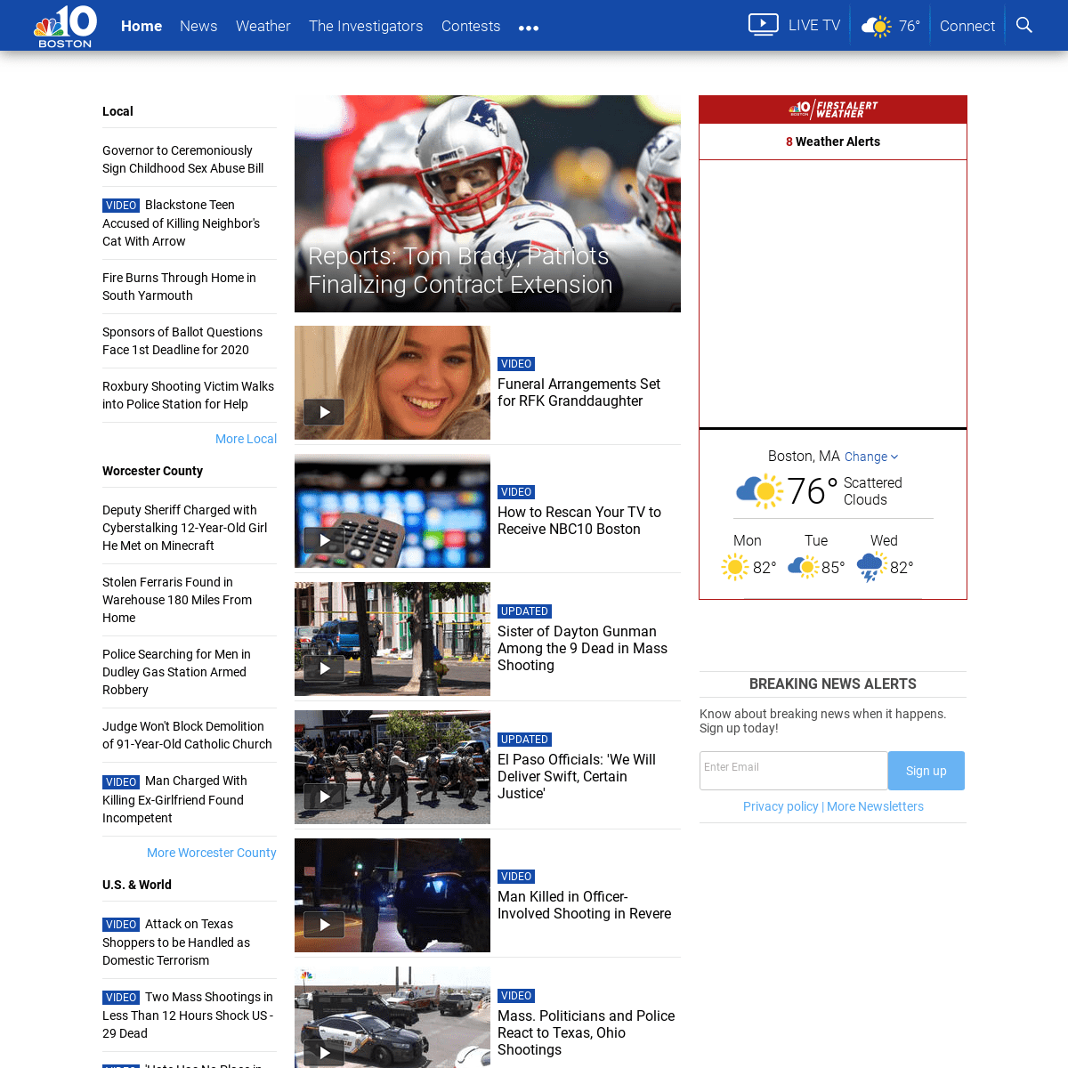 Boston News, Local News, Weather, Traffic, Entertainment, Breaking News