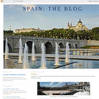 Spain: The Blog