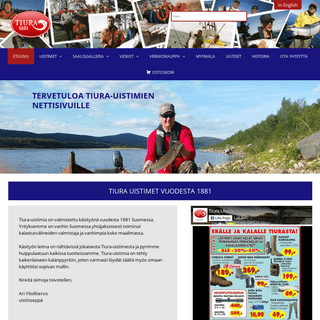 Tiura – Tiura uistimia on tehty jo vuodesta 1881 ja yrityksemme on vanhin Suomessa yhtäjaksoisesti toiminut kalastusvälineiden v