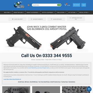 Airsoft World UK - Airsoft BB Gun Shop (Worldwide Shipping) OFFICIAL Airsoft BB Guns