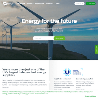 OVO Energy | Positive energy since 2009