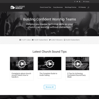 Worship Leader Resources - Collaborate Worship