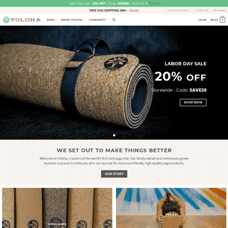 The Best Eco-Friendly Cork Yoga Mats and Yoga Products by Yoloha