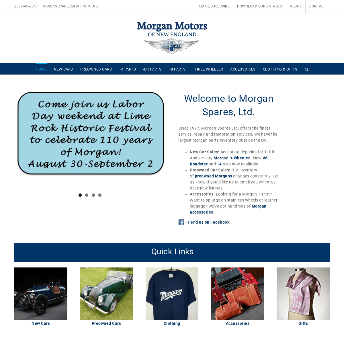 Morgan Spares | Parts, Sales, Service, Repair, Restoration