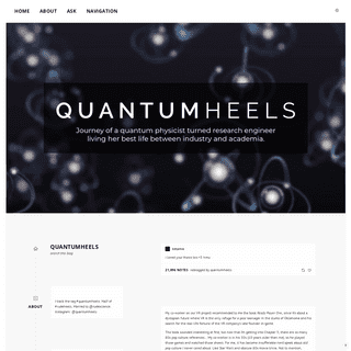 A complete backup of quantumheels.tumblr.com