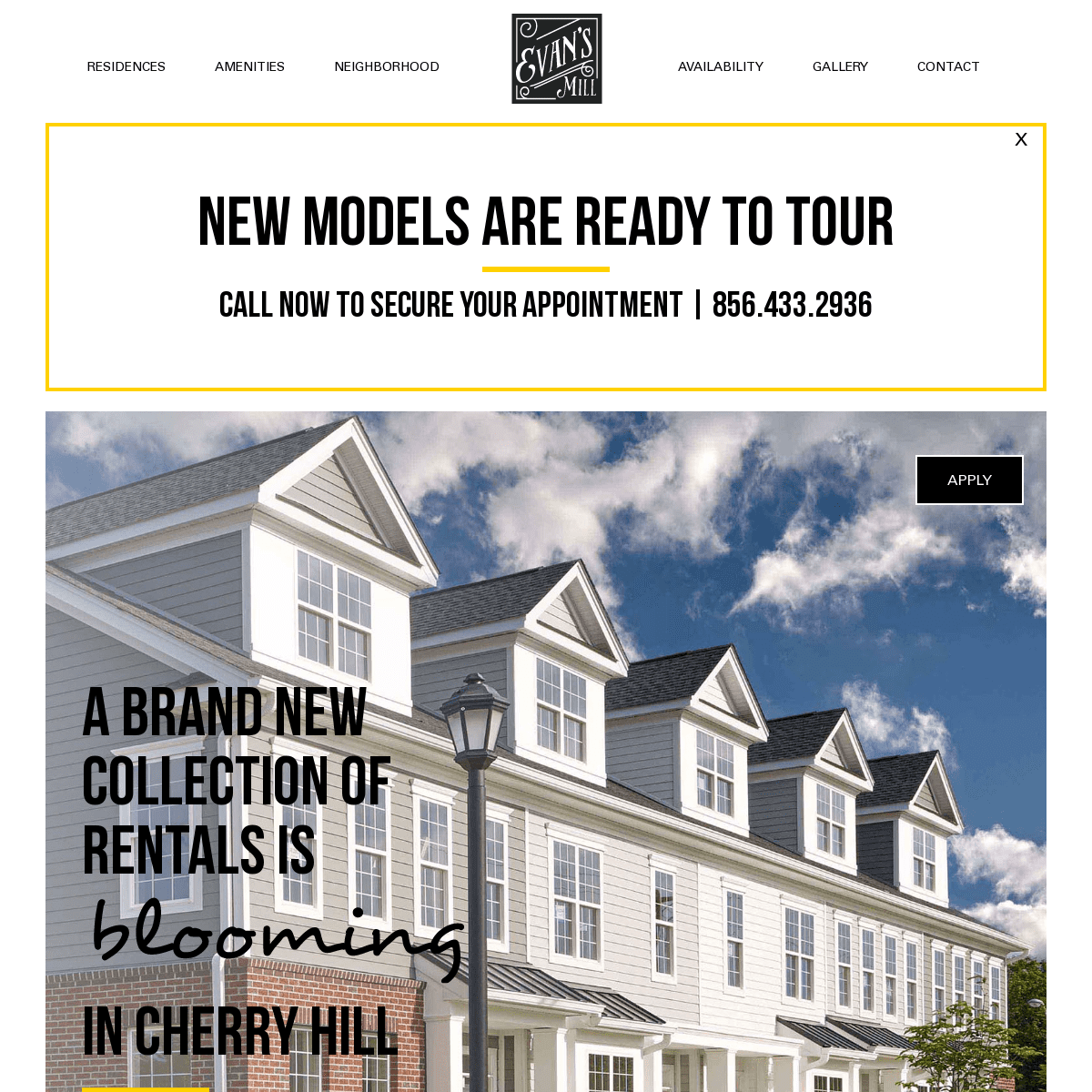 Evans Mill | Luxury Apartments In Cherry Hill, NJ