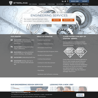 Sterling Engineering | Engineering and Recruitment Services