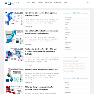 MCI Maps – Maps and Political Commentary