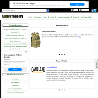 A complete backup of armyproperty.com