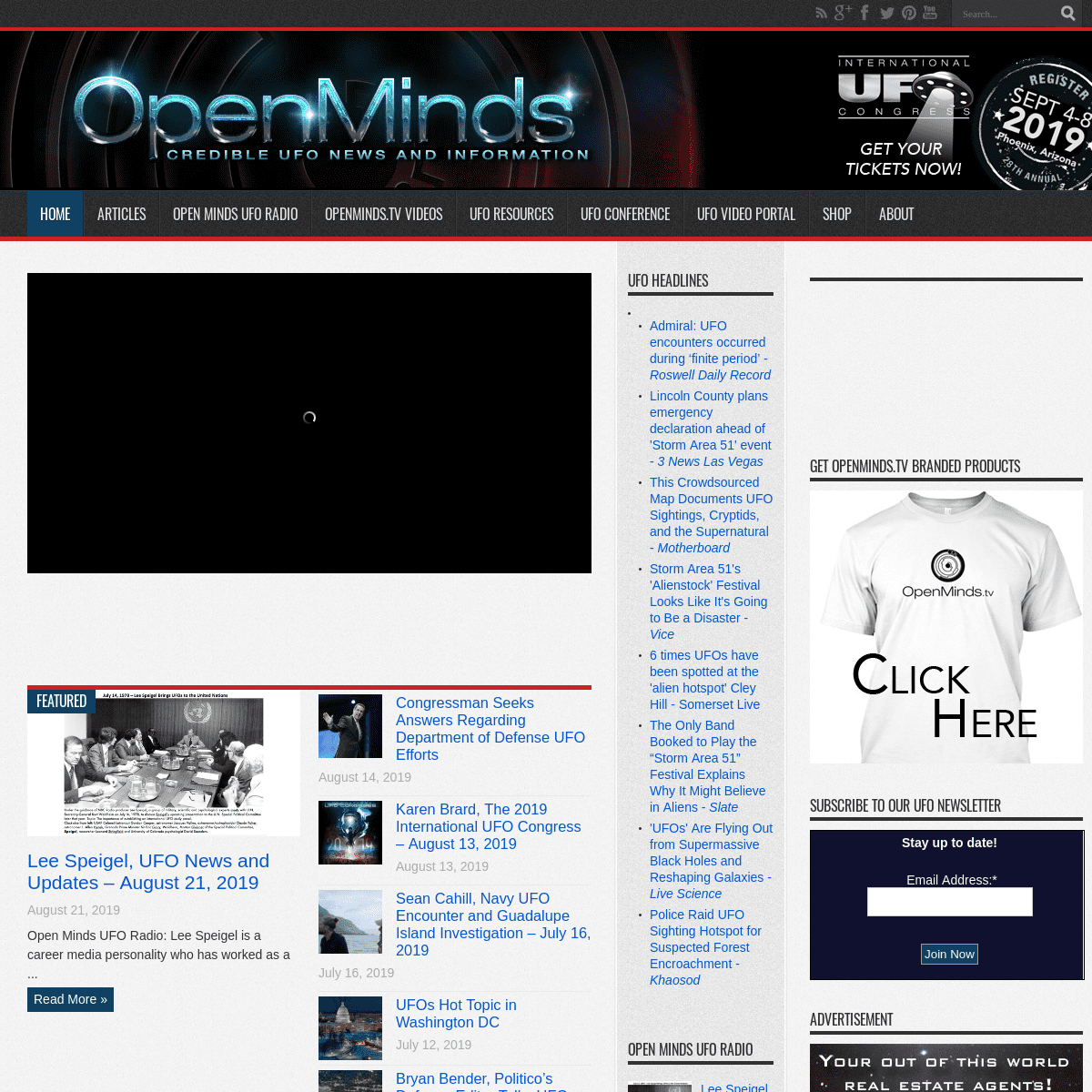 Openminds.tv | Credible UFO News and Information