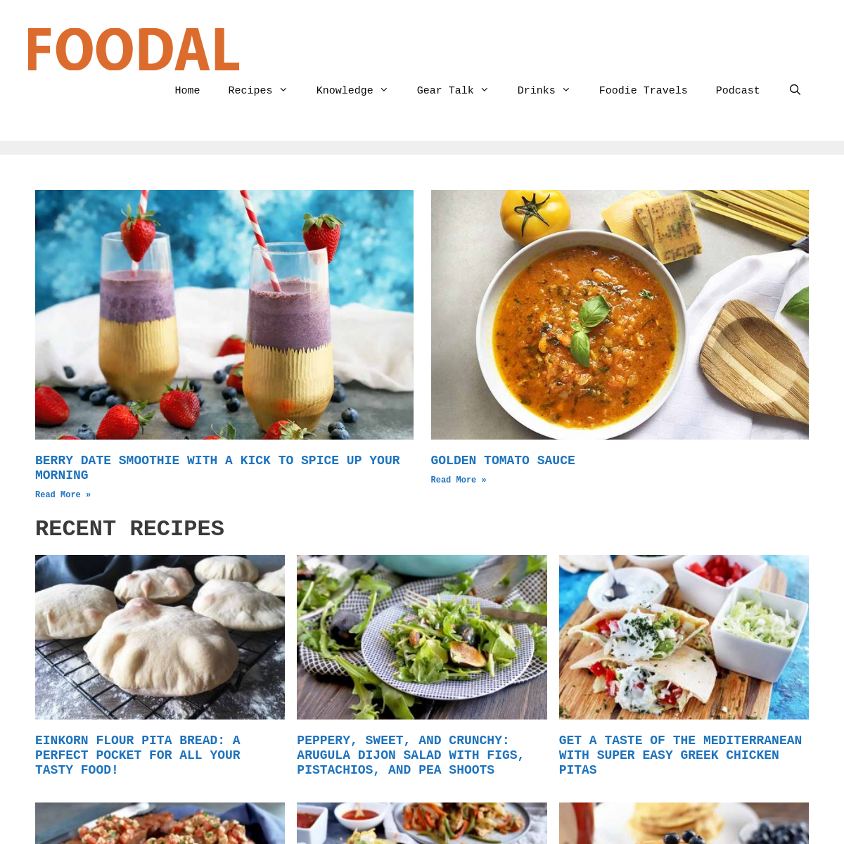Welcome to Foodal: Get the Best Recipes and Cooking Advice on the Net!