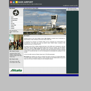 A complete backup of bari-airport.com