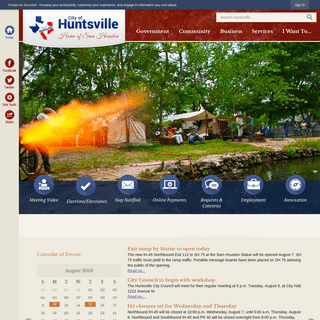 Huntsville, TX - Official Website | Official Website