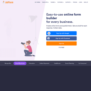 Online Form Builder & Form Creator | JotForm
