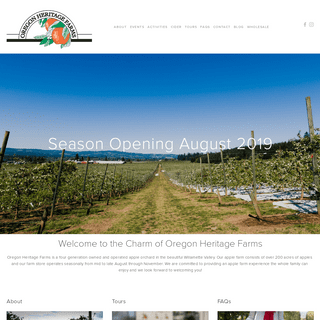 Oregon Heritage Farms