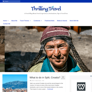 Thrilling Travel - A Travel Blog About Travel Experiences, Destinations & Tips