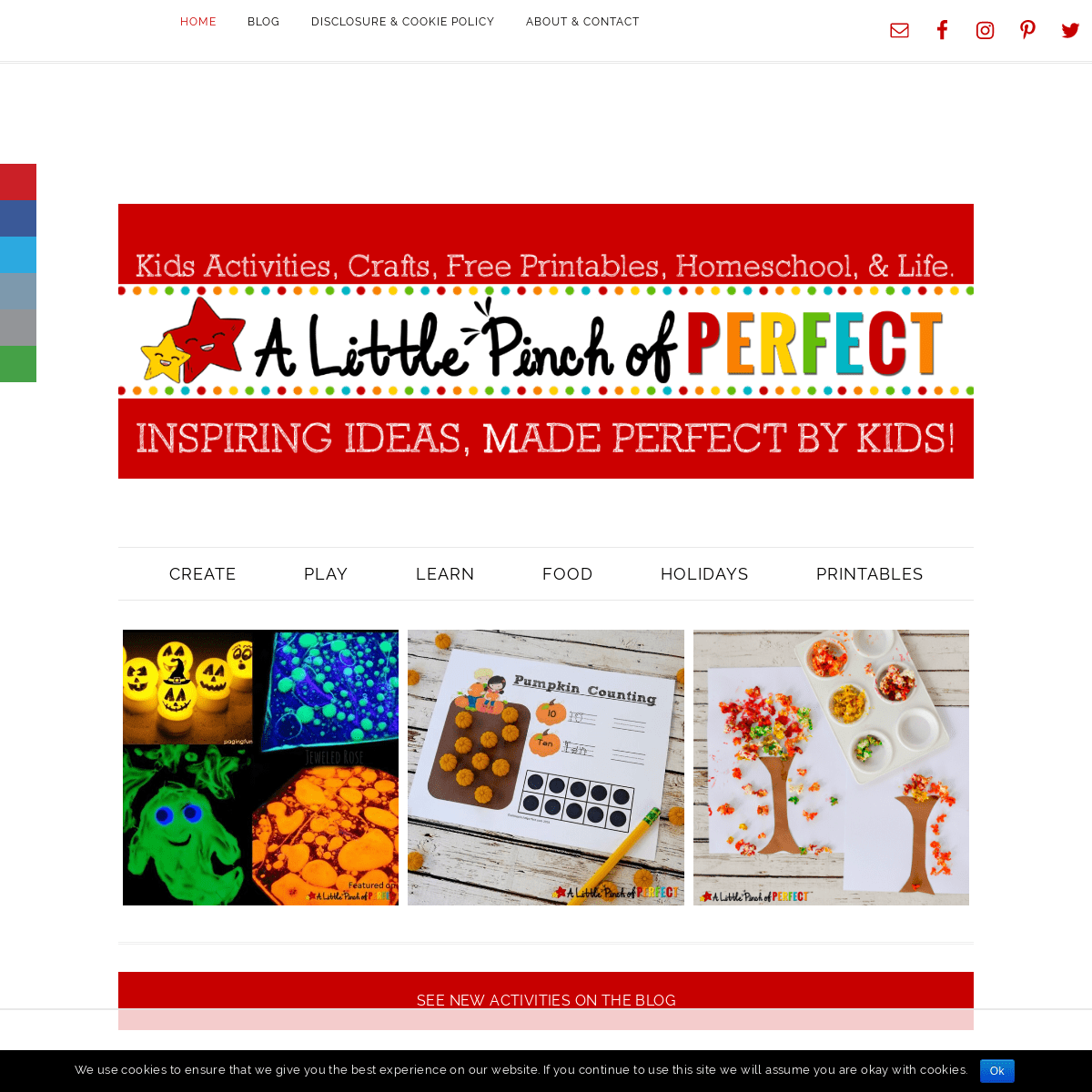 A complete backup of alittlepinchofperfect.com