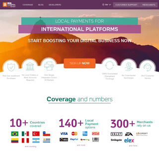 Local Payments for International Platforms - BoaCompra