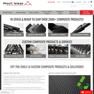 Rock West Composites - Engineered Carbon Fiber, Fiberglass & Kevlar