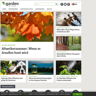 eGarden - Das Magazin für innovative Gartengeräte