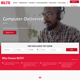 IELTS International English Language Testing System | Canada