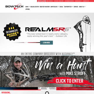 Bowtech Archery – An entire company obsessed with accuracy. Bowtech manufactures and distributes the world's finest compound bow