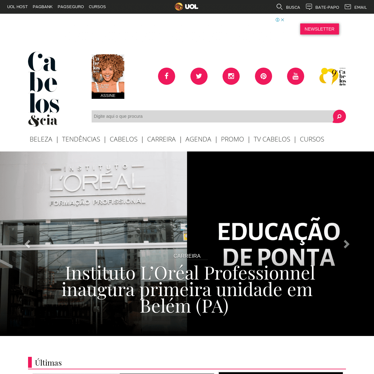 A complete backup of revistacabelos.uol.com.br