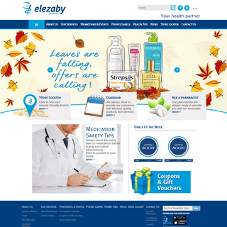 El Ezaby Pharmacy- Homepage