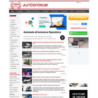 Autósfórum.hu - autós fórum, autó, autózás, autósport