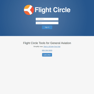 Flight Circle | Aircraft Scheduling & Management Software for Flight Schools and Flying Clubs