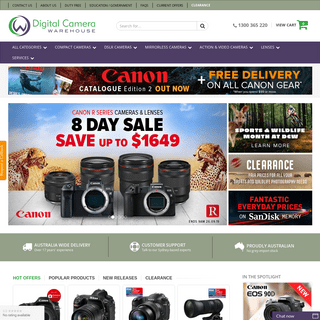 Digital Camera Warehouse - Sydney, Melbourne and Brisbane Camera Stores