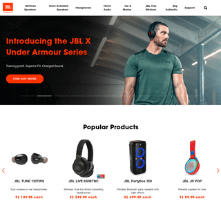 Speakers, Headphones & Sound Systems - JBL Singapore