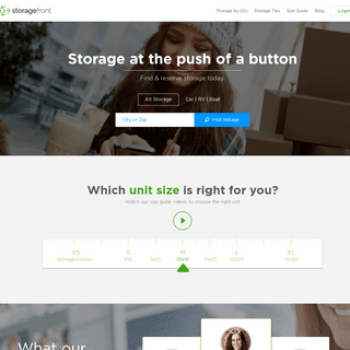 Self Storage Units - StorageFront.com