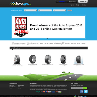 Tyres, Tyre Accessories and Vehicle Accessories - lovetyres.com