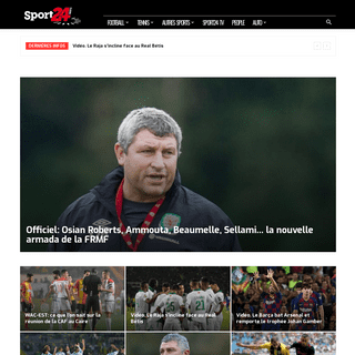 sport24info.ma - ActualitÃ©s sportives, matchs en direct, infos en temps rÃ©el