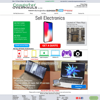 Sell Electronics Mac iPhone iPad Laptop For Cash