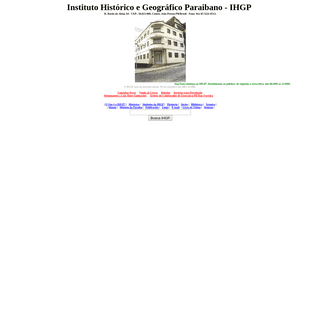 Instituto Histórico e Geográfico Paraibano-IHGP