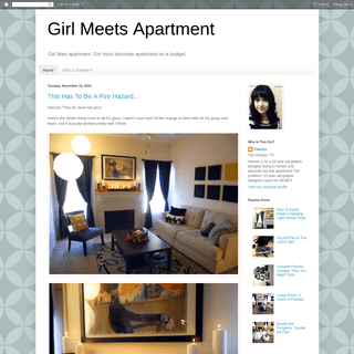 Girl Meets Apartment