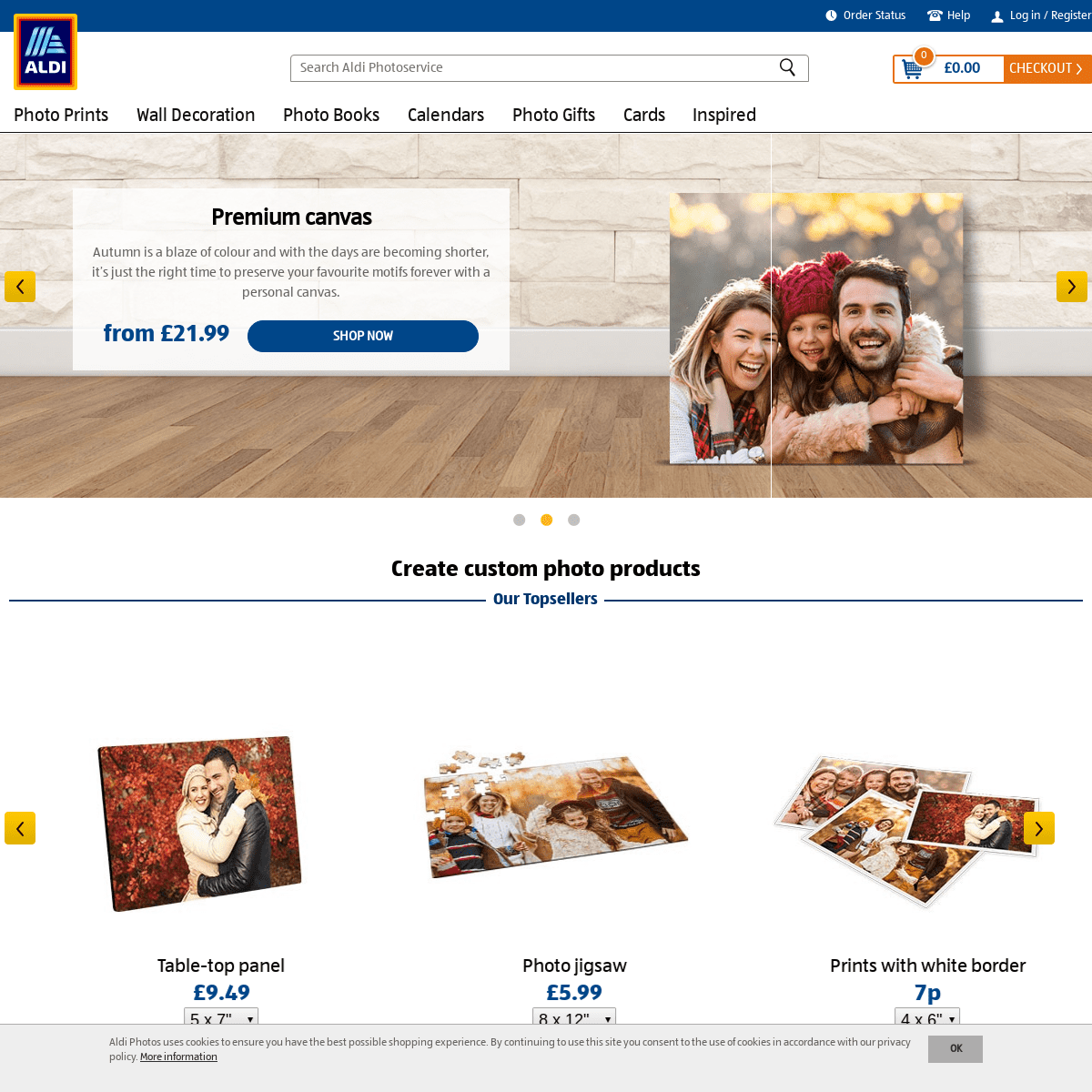 Online Photo Prints & Personalised Photo Gifts | ALDI Photos