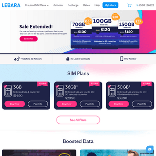 A complete backup of lebara.com.au