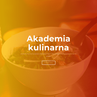 A complete backup of akademia-kulinarna.pl