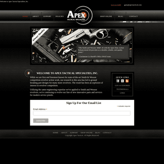 A complete backup of apextactical.com