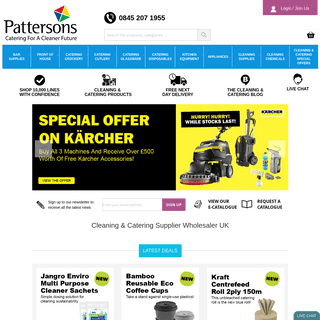 Pattersons Cleaning, Bar & Catering Supplies
