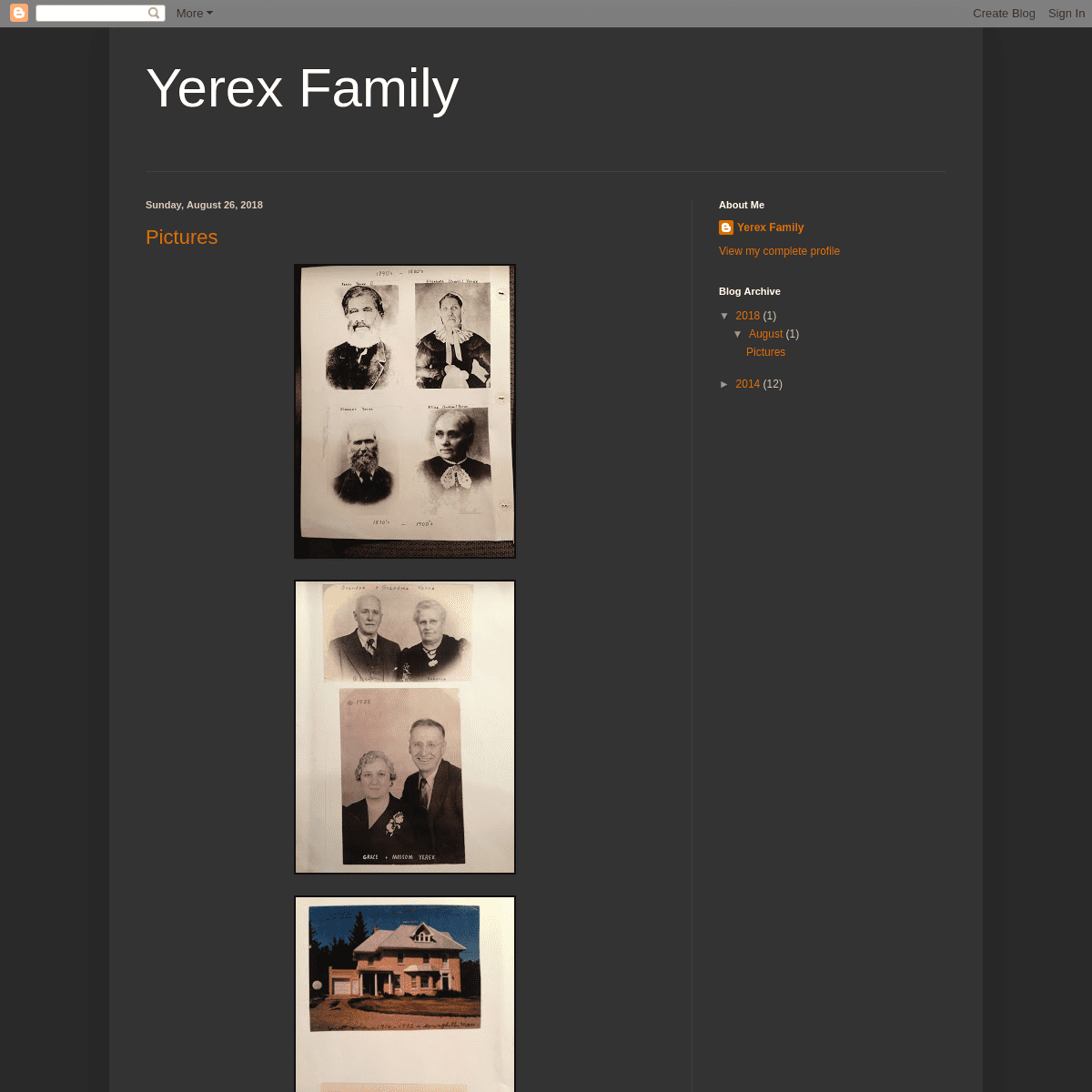 A complete backup of yerexfamily.blogspot.com