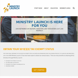 Ministry Launch | Welcome!
