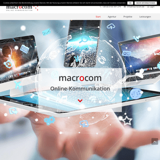 macrocom Online-Kommunikation: 360 Grad Online-Marketing