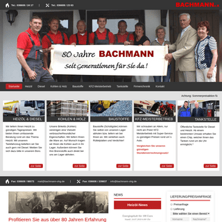 Bachmann-zertifizierter Brennstoffhändler