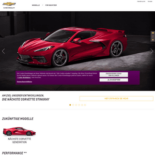 Corvette und Camaro - LegendÃ¤re Sportwagen von Chevrolet