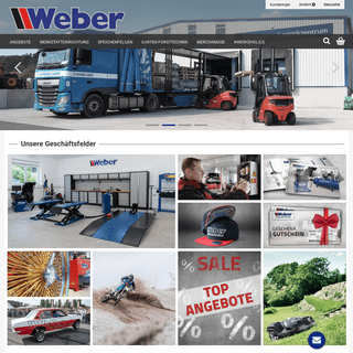 Weber-Werke.de - professionelle Werkstatteinrichtung