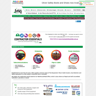 TMG Test Equipment Home Page